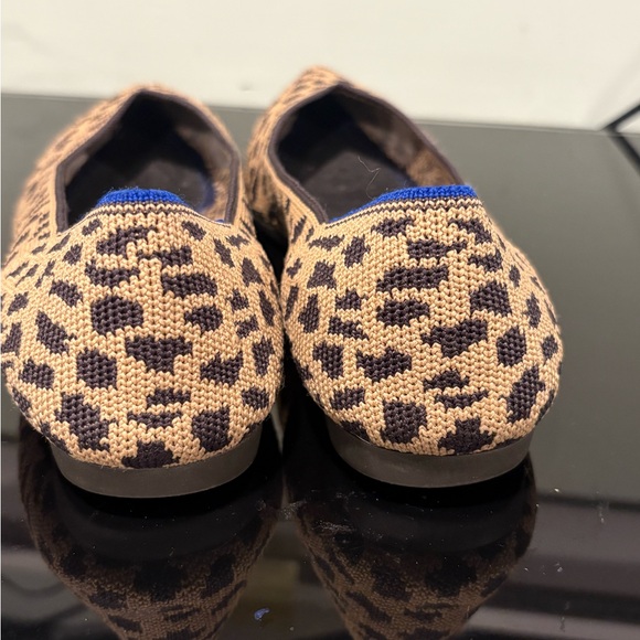 Rothy's The Point ballet Flat Leopard Print - Picture 2 of 6